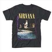 Buy Nirvana Stage Jump Unisex Size X-Large Tshirt