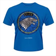Buy Game Of Thrones House Stark Unisex Size Medium Tshirt