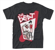 Buy The Beat Record Player Girl Unisex Size Medium Tshirt