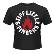 Buy Stiff Little Fingers Punk Unisex Size Small Tshirt