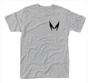 Buy Marvel X Men Wolverine Slash Front & Back Print Unisex Size Medium Tshirt