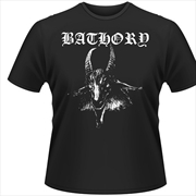 Buy Bathory Goat Front & Back Print Unisex Size Large Tshirt