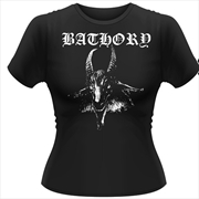 Buy Bathory Goat Girlie Womens Size 10 Tshirt