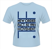 Buy New Order Movement Unisex Size X-Large Tshirt