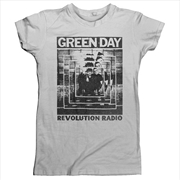 Buy Green Day Power Shot Girlie Womens Size 12 Tshirt