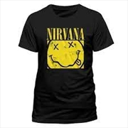 Buy Nirvana Box Smiley Unisex Size Medium Tshirt