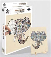 Elephant 137 Piece Wooden Puzzle | Merchandise