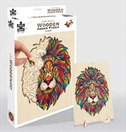 Lion 140 Piece Wooden Puzzle | Merchandise