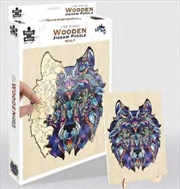 Wolf 132 Piece Wooden Puzzle | Merchandise