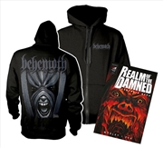 Buy Behemoth Realm Of The Damned Unisex Size Xx-Large Plus Book Fan Pack Fan Pack