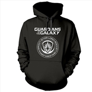 Buy Guardians Of The Galaxy V2 Seal Hooded Sweat Unisex Size Medium Hoodie