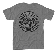 Buy Green Day Cat Crest Size Xxl Tshirt