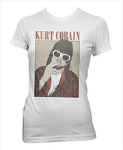 Buy Kurt Cobain Cigarette Size Womens 12 Tshirt