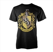 Harry Potter Hufflepuff Size Large Tshirt | Apparel