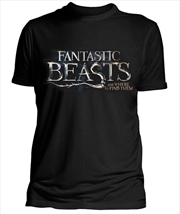 Buy Fantastic Beasts Logo Size Xl Tshirt