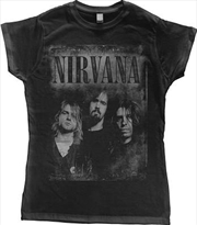 Buy Nirvana Faded Faces Size Womens 12 Tshirt