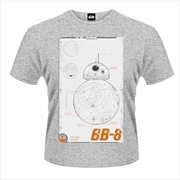 Bb-8 Manual (T-Shirt Unisex: X-Large) | Apparel