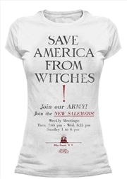 Buy Save America (T-Shirt, Girlie  Womens: 16)