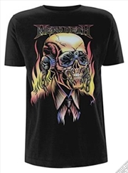 Buy Megadeth Flaming Vic  XL Tshirt