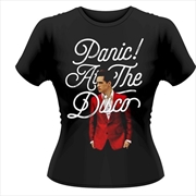 Buy Panic! At The Disco Brendon Urie Size Womens 16 Tshirt