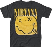 Buy Nirvana Box Smiley Size Small Tshirt