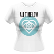 Buy All Time Low Future Hearts Womens Size 12 Tshirt