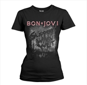 Buy Bon Jovi Slippery When Wet Album Womens Size 8 Tshirt