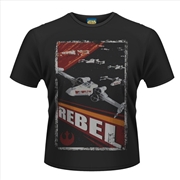 Buy Star Wars Rebel Size Small Tshirt