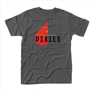 Buy Pixies Head Carrier Grey Size Large Tshirt