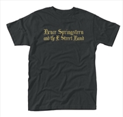 Buy Bruce Springsteen Black Motorcycle Guitars Size Xl Tshirt