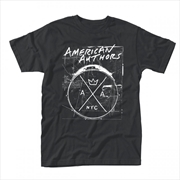 Buy American Authors Drums Size M Tshirt