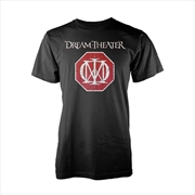 Buy Dream Theatre Red Logo Size L Tshirt