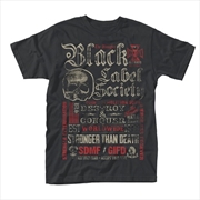 Buy Black Label Society Destroy And Conquer Size S Tshirt