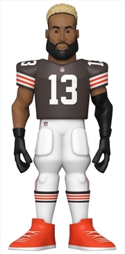 Buy NFL: Browns - Odell Beckham Jr 5" Vinyl Gold