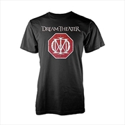 Buy Dream Theatre Red Logo Size S Tshirt