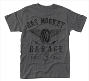 Buy Gas Monkey Garage Tyres Parts Service Size Xl Tshirt