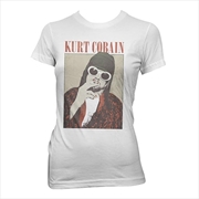 Buy Kurt Cobain Cigarette Size Womens 10 Tshirt