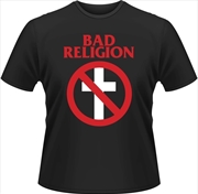 Buy Bad Religion Cross Buster Size S Tshirt