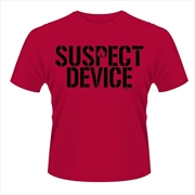 Buy Suspect Device (T-Shirt Unisex: Large)