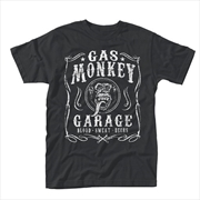 Buy Gas Monkey Garage Flourish Size S Tshirt