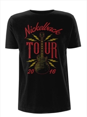 Buy Nickelback Guitar Tour 2016 Size Small Tshirt