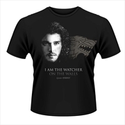 Buy Game Of Thrones Watcher On The Walls Size Xxl Tshirt