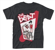 Buy The Beat Record Player Girl Size S Tshirt