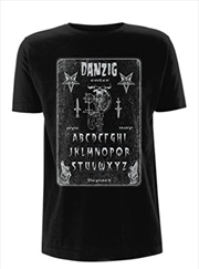 Buy Danzig Ouija Board Size S Tshirt