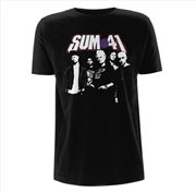 Buy Sum 41 Photo Portrait Size XXL Tshirt