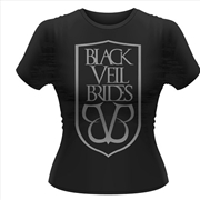Buy Black Veil Brides Badge Size Xl Tshirt
