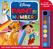 Disney: Paint by Numbers | Paperback Book