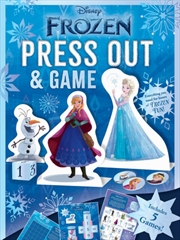 Frozen: Press Out & Game (Disney) | Paperback Book
