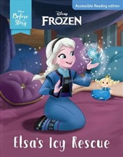 Buy Elsa's Icy Rescue (Disney Frozen: Dyslexia-Friendly Edition)