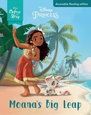 Buy Moana's Big Leap (Disney: Dyslexia-Friendly Edition)